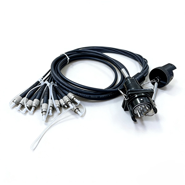 Can a router be connected to a fiber optic distribution box 