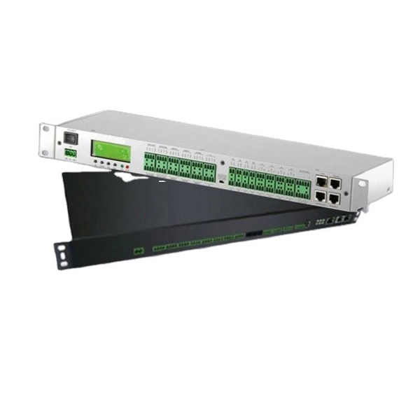 Can the fiber optic cable be connected to the panel 