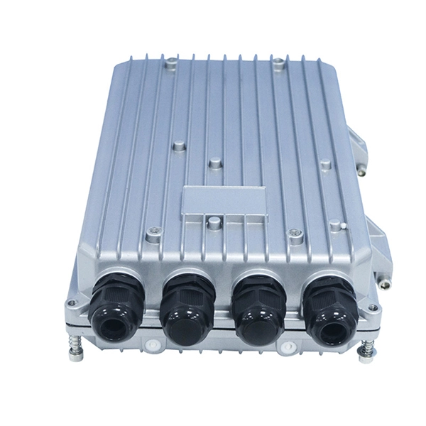 What is the use of a fiber optic flange adapter 