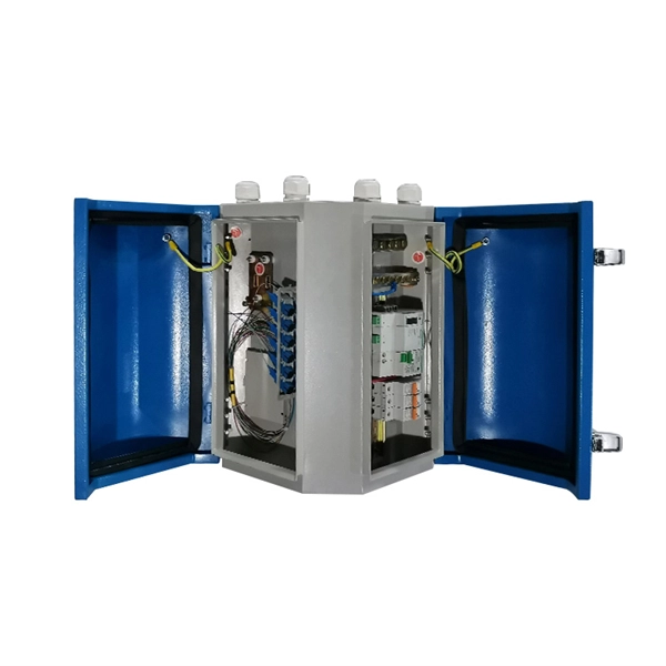How to install the cable management plate in a network cabinet